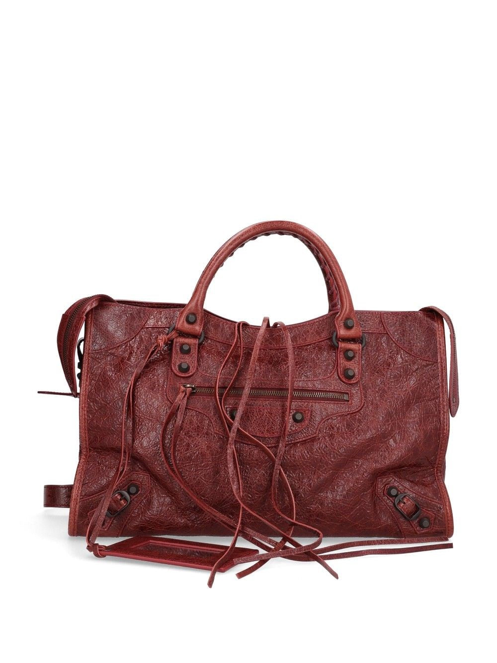 Balenciaga "Le City" Medium Bag - Bordeaux