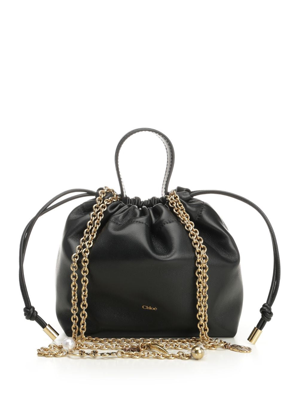 Chloe' Mini "Chloé Icons" Shoulder Bag - Black