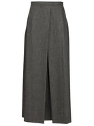 Emporio Armani Midi Skirt - Grey
