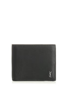 Saint Laurent Tiny Cassandre Wallet - Black