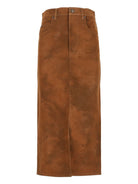 Marant Etoile "Bisane" Skirt - Brown