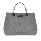 Emporio Armani Wool-blend medium shopping bag