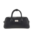 Emporio Armani Nappa leather medium bowling bag