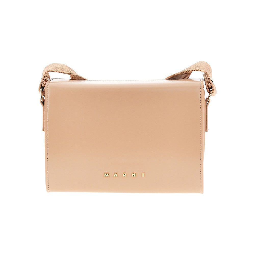 Marni Faux leather crossbody bag