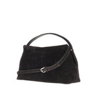 Toteme Suede leather 'T-Lock' top-handle bag