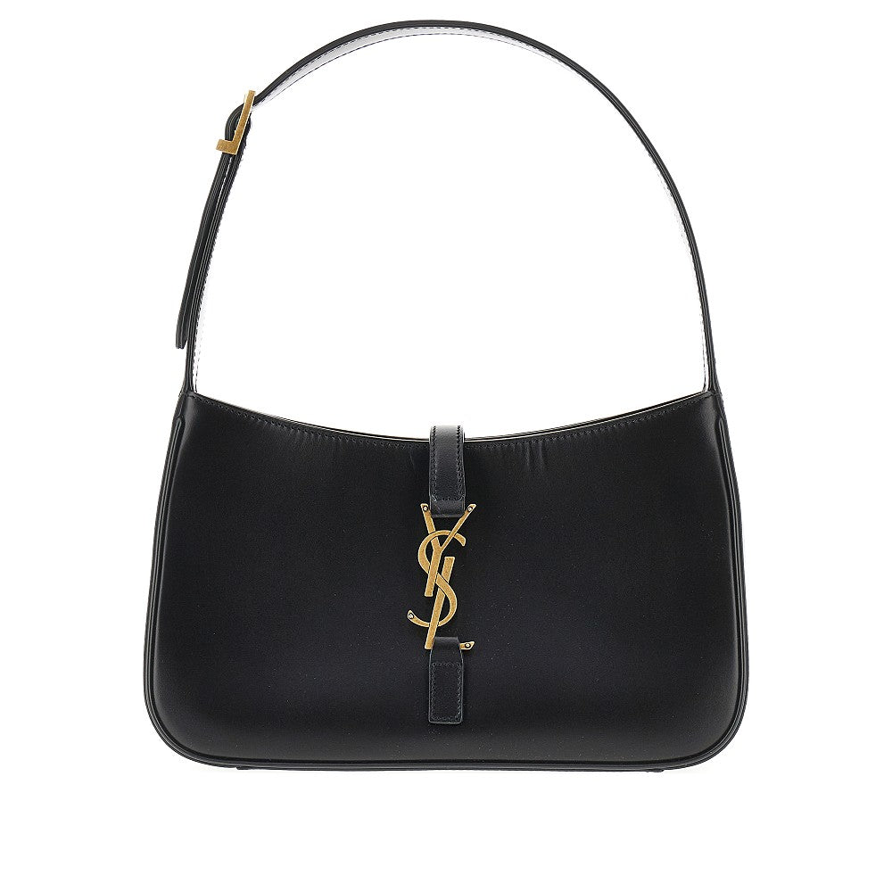 Saint Laurent 'Le 5 à 7' smooth leather hobo bag