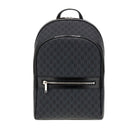 Gucci GG Supreme fabric and leather backpack