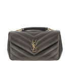 Saint Laurent Quilted nappa leather medium 'Loulou' bag