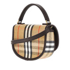 Burberry Coated canvas mini 'Highlands' bag