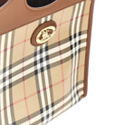 Burberry Coated Check canvas mini 'Pocket' bag
