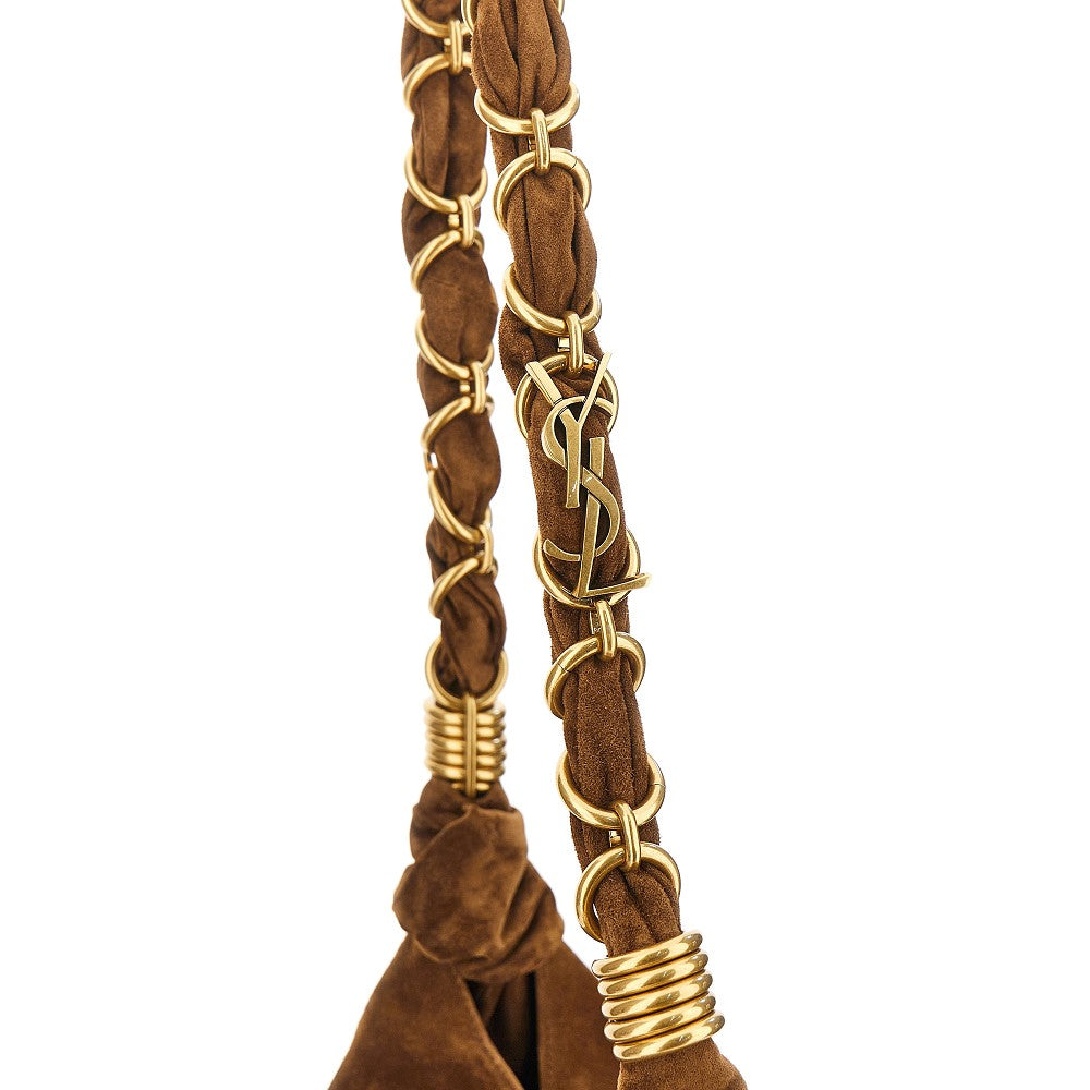 Saint Laurent 'Amalia' suede leather bag