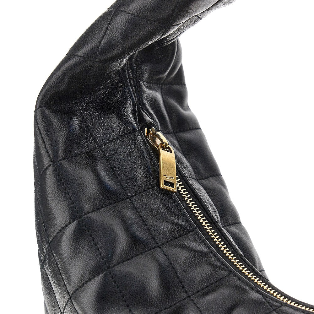 Saint Laurent 'Icare' quilted nappa leather hobo bag