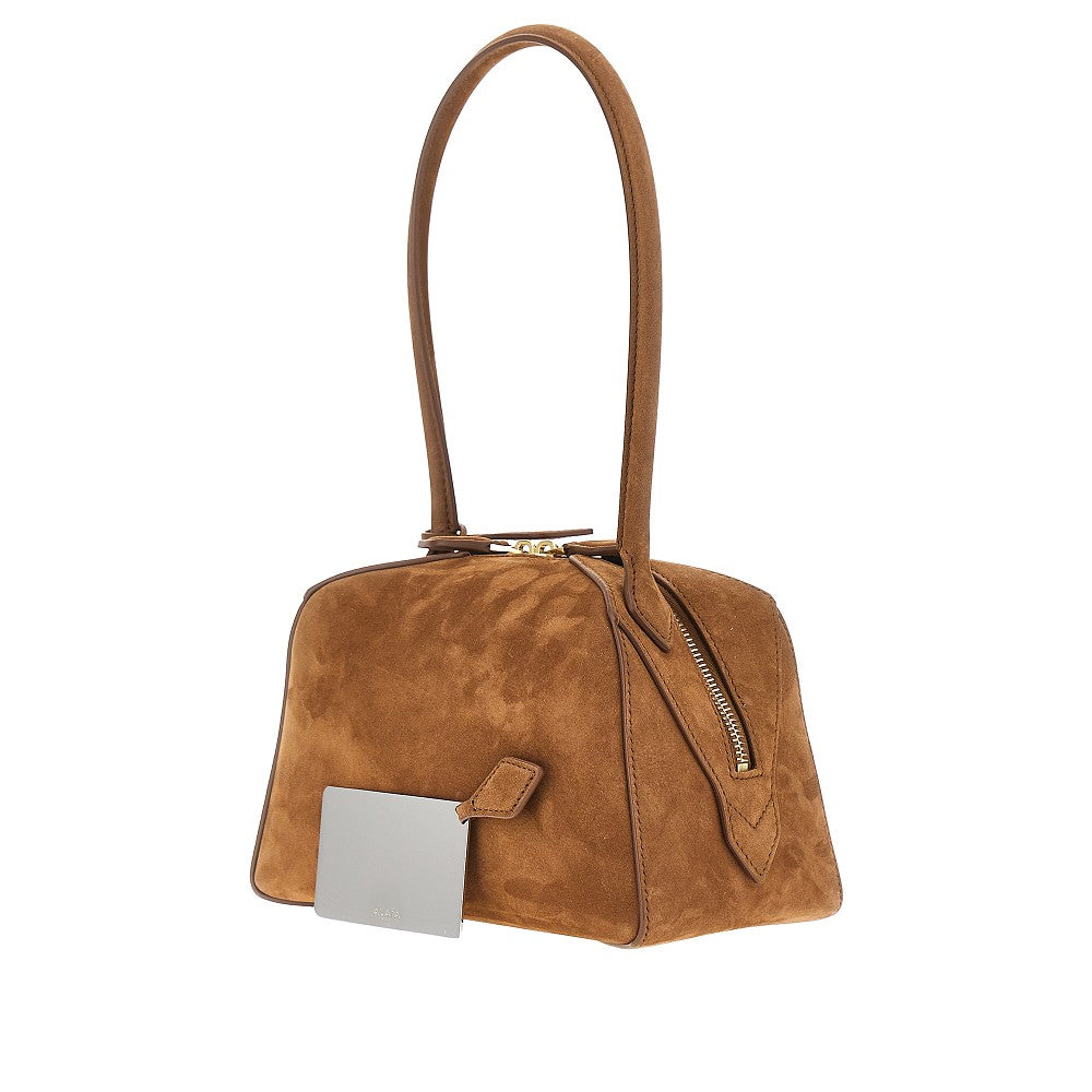 Alaïa Nubuck leather small 'Le Bouledogue' bag