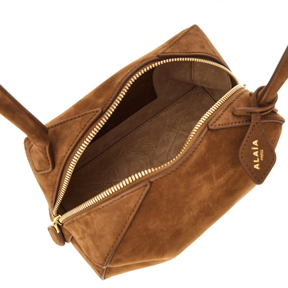 Alaïa Nubuck leather small 'Le Bouledogue' bag