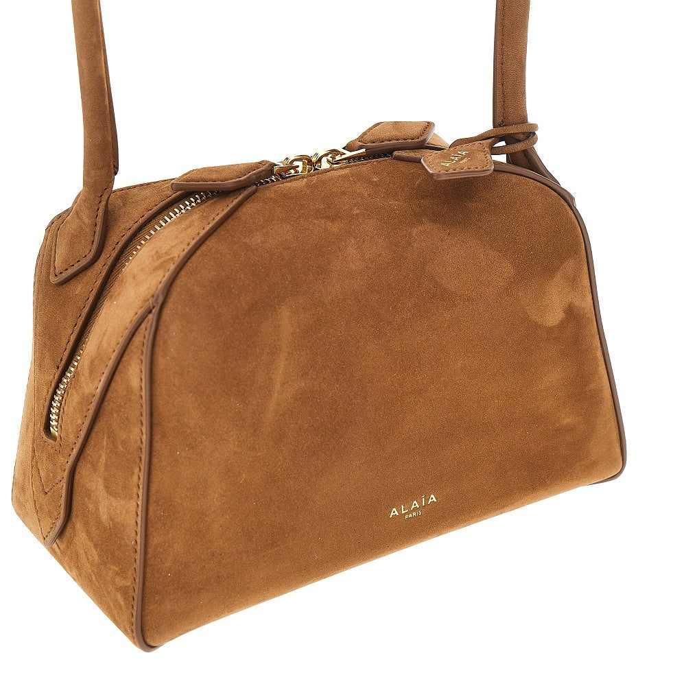 Alaïa Nubuck leather small 'Le Bouledogue' bag