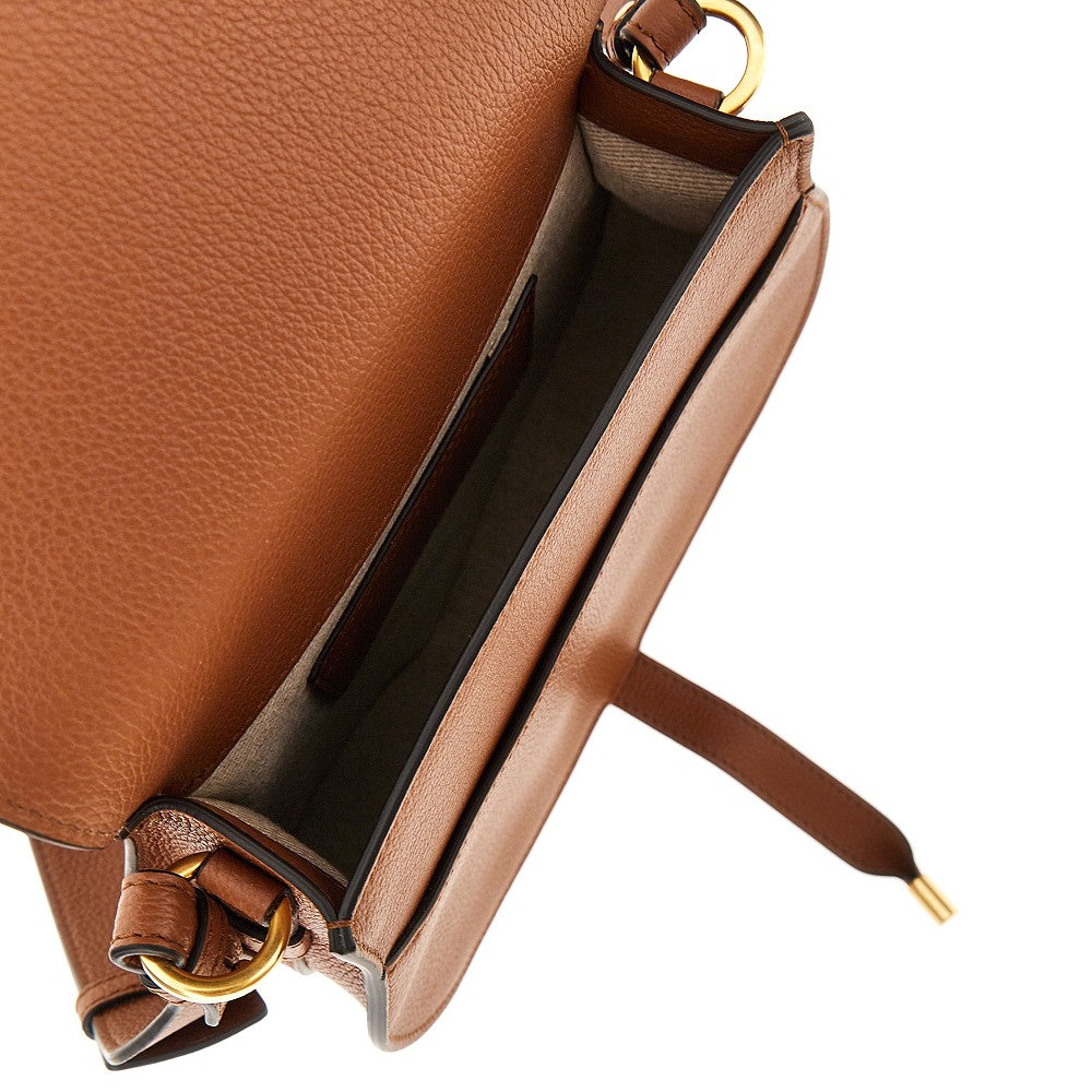 Chloé Grained leather 'Marcie' saddle bag
