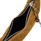 Isabel Marant Suede leather Oskan Moon bag