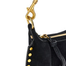 Isabel Marant Suede leather Oskan Moon bag