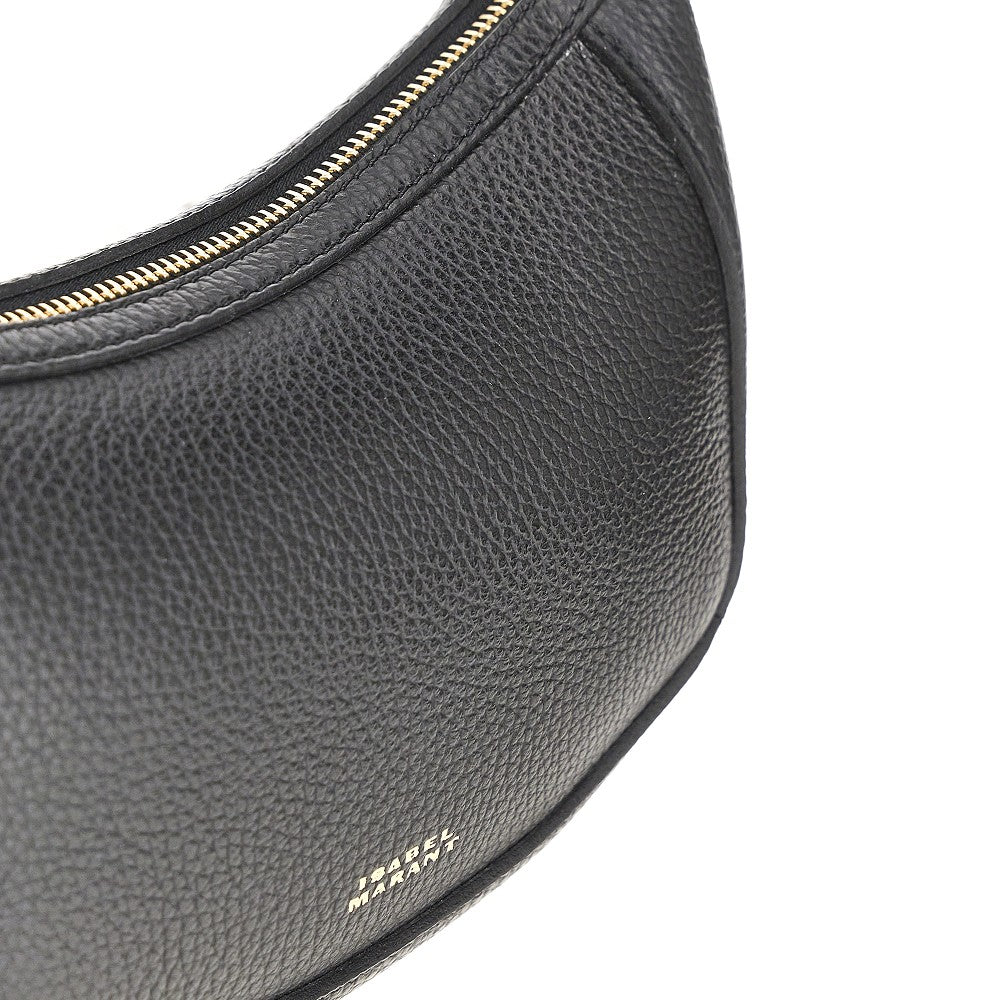 Isabel Marant Grained leather Oskan Moon bag