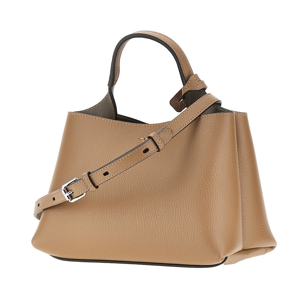 Tod's Grained leather micro shopping bag