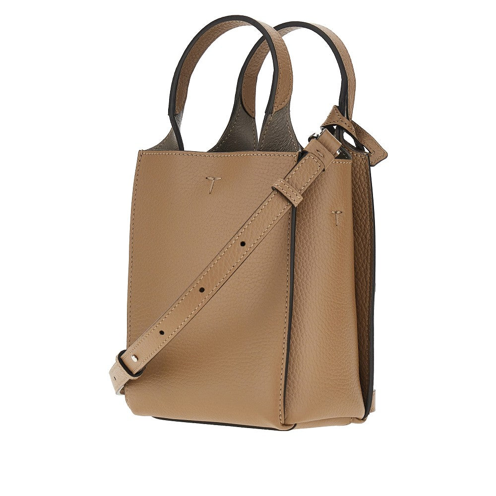 Tod's Grained leather micro tote bag