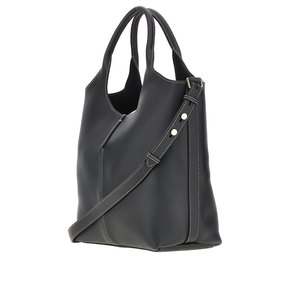 Tod's Leather small Tote shopping bag