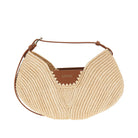 Loewe Raffia and leather medium 'Swing' bag
