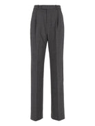 Self-Portrait Tailored Trousers - Grey