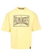 Palm Angels Vintage Box T-Shirt - Yellow