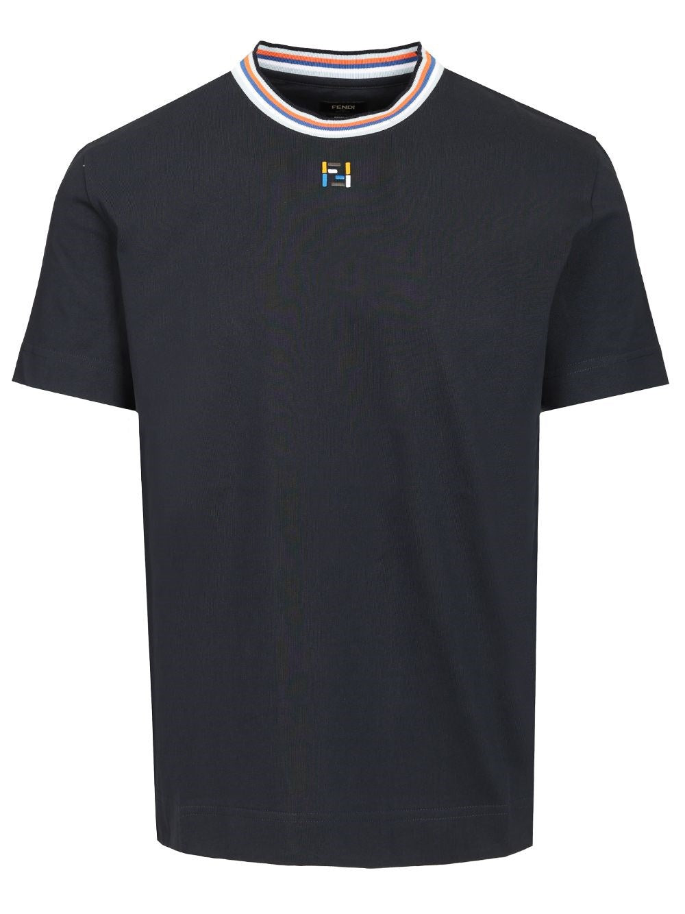 Fendi Cotton T-Shirt - Blue
