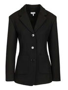 Loewe Wool Twill Jacket - Black