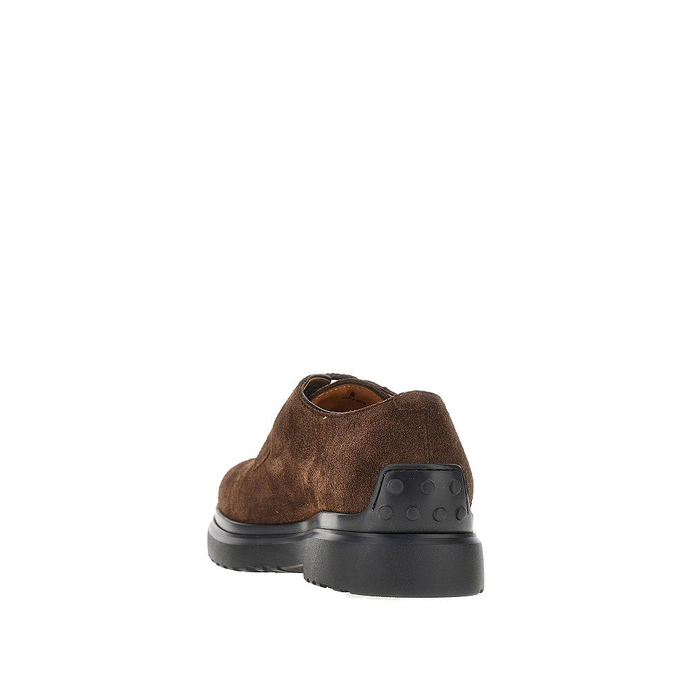 Tod's Suede leather laced shoes