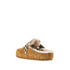 Burberry Check suede leather 'Urchin' clogs