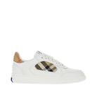 Burberry Leather and Check fabric 'Terrace' sneakers