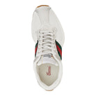 Gucci Suede leather and mesh 'Tempo' sneakers