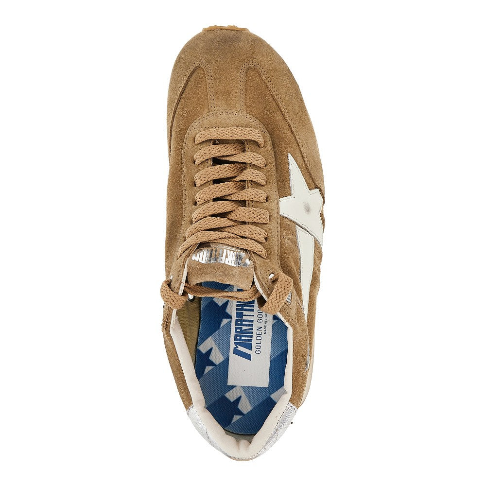 Golden Goose 'Running Marathon' suede leather sneakers