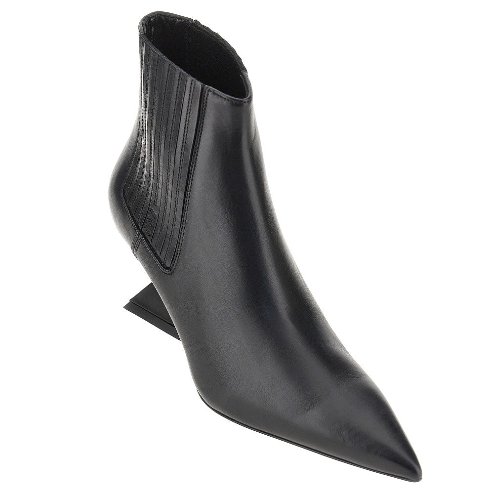 The Attico 'Cheope' leather ankle boots