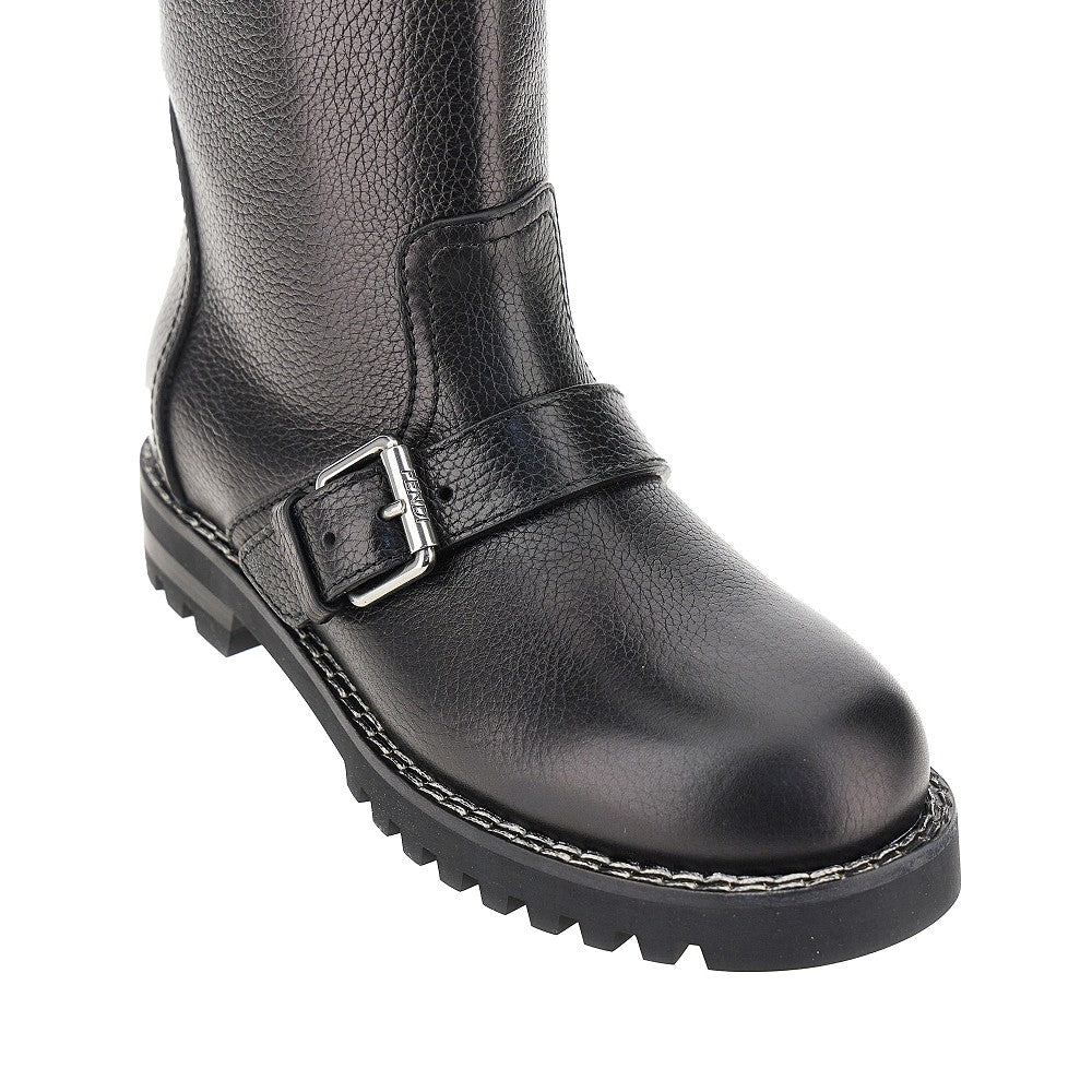 Fendi 'Fendi Commando' leather boots