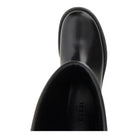 Gucci Leather boots with Web intarsia