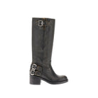 Chloé 'Dakota' grained leather boots