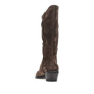 Khaite 'Clive' suede leather Western boots