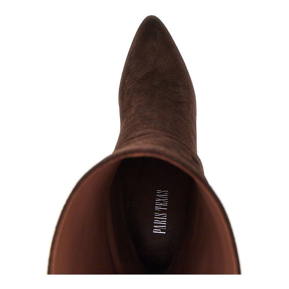 Paris Texas 'Elsa' suede leather boots