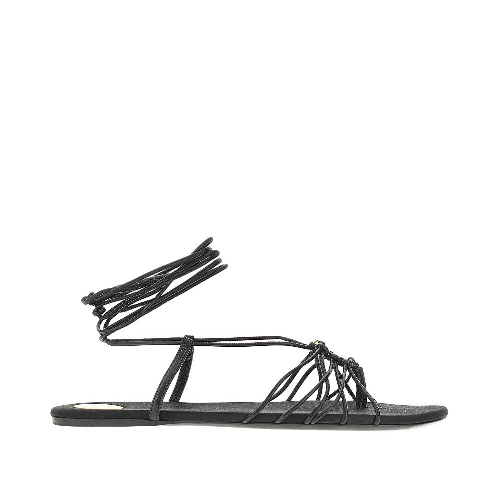 Saint Laurent 'Babylone' leather flat sandals