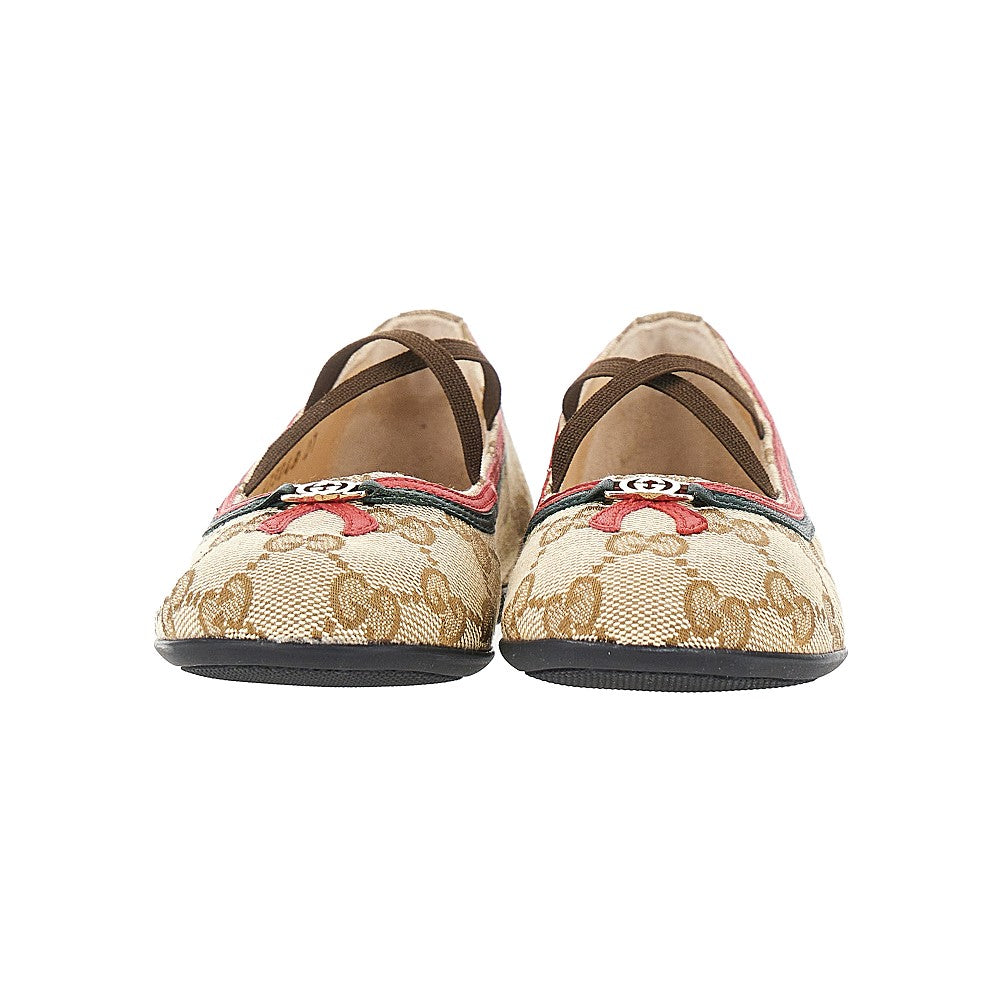 Gucci GG fabric ballet flats