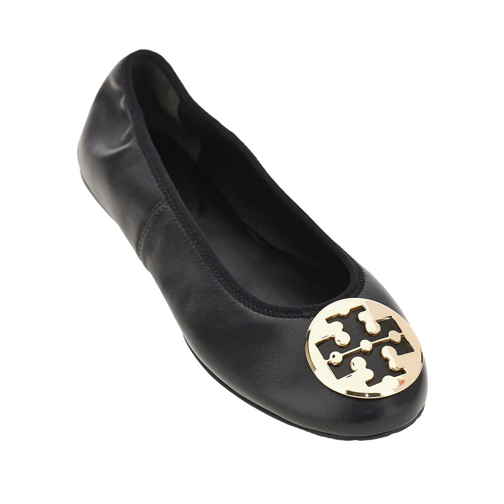 Tory Burch 'Reva' nappa leather ballerinas
