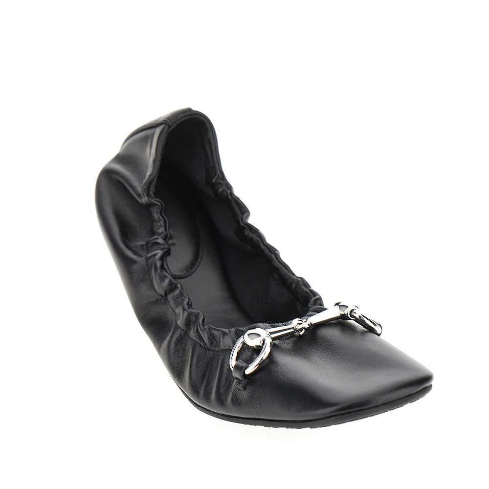 Gucci 'Prima' leather ballerinas with Horsebit