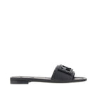Fendi 'Baguette' grained leather slides