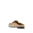 Fendi 'Fendi Scrunch' suede leather sabot