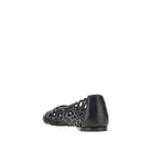 Loewe 'Petal Anagram' leather ballet flats