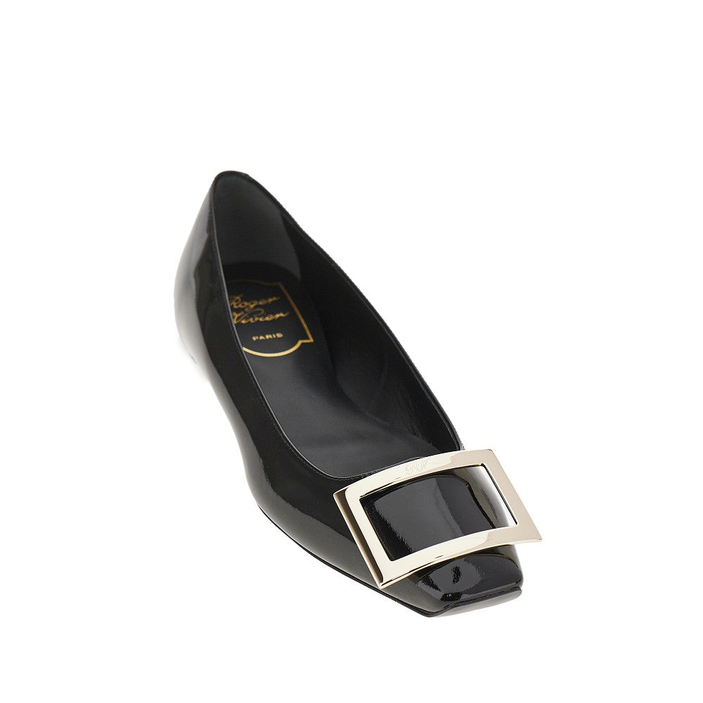 Roger Vivier 'Trompette' patent leather ballet flats